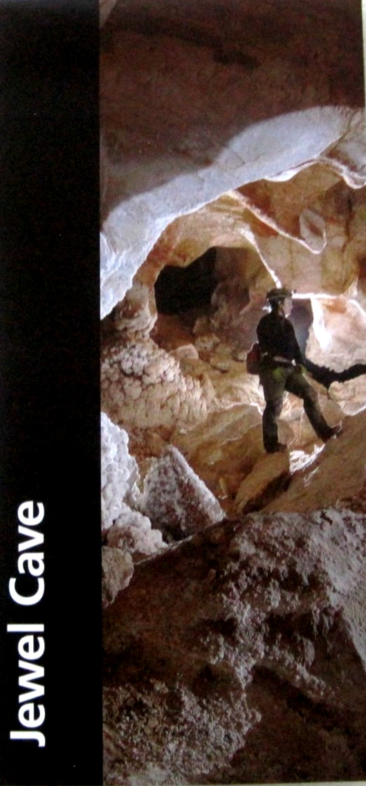 Jewel Cave National Monument National Park Service Unigrid Brochure Map
