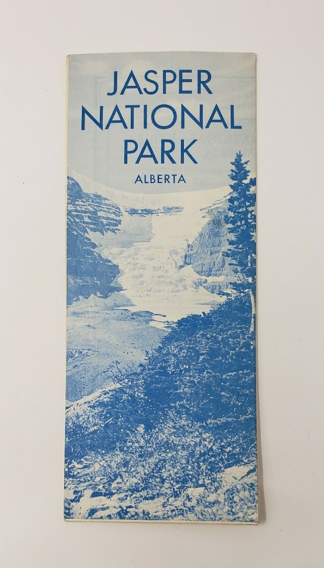 1967 Jasper National Park Vintage Brochure – Alberta Canada