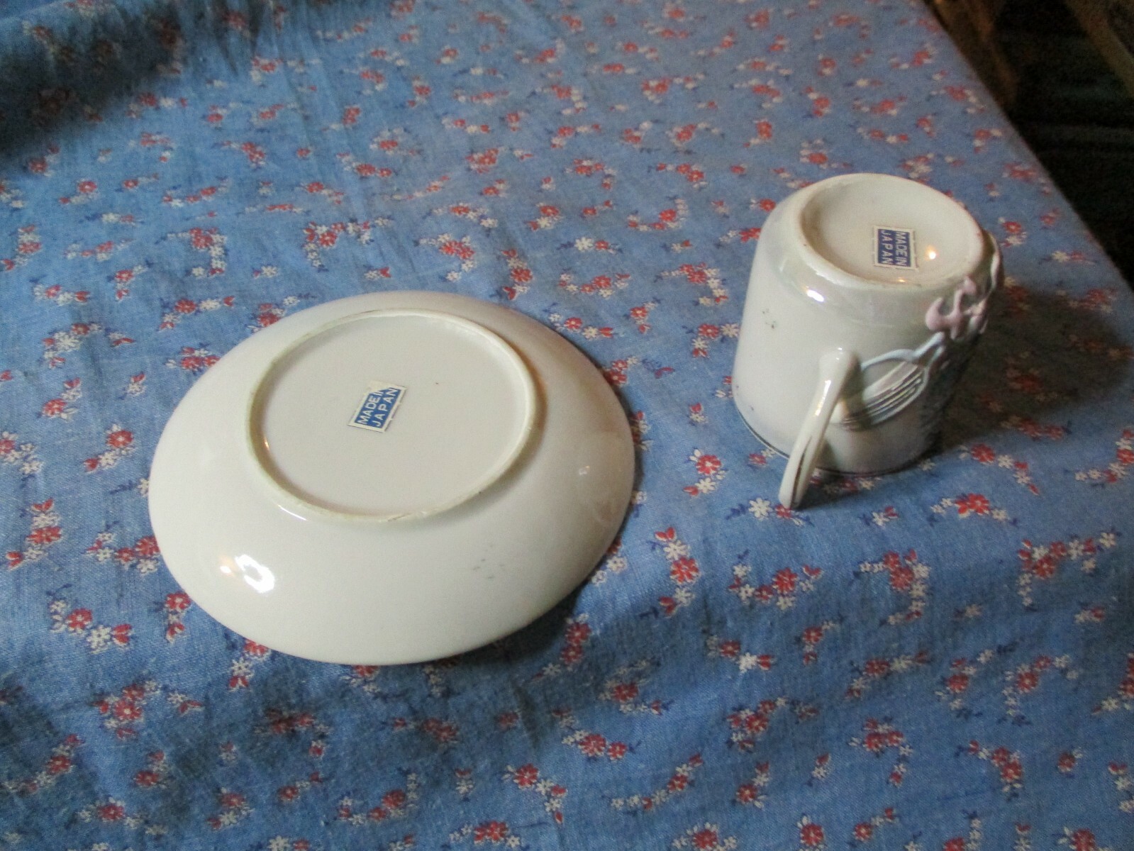 Yellow Stone National Park Dragonware Cup & Saucer Made Japan Cup 1 13/16″ High