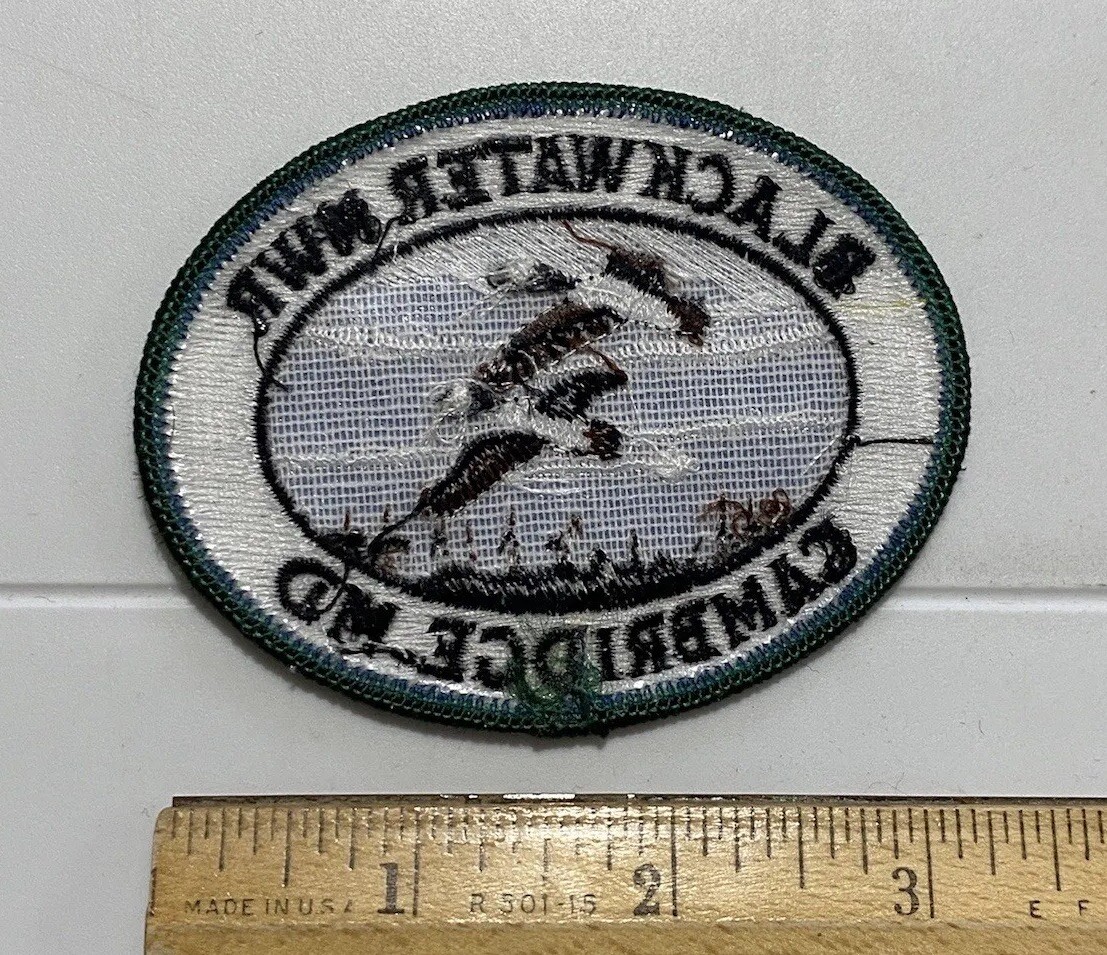 Blackwater National Wildlife Refuge NWR Cambridge Maryland Souvenir Patch Badge