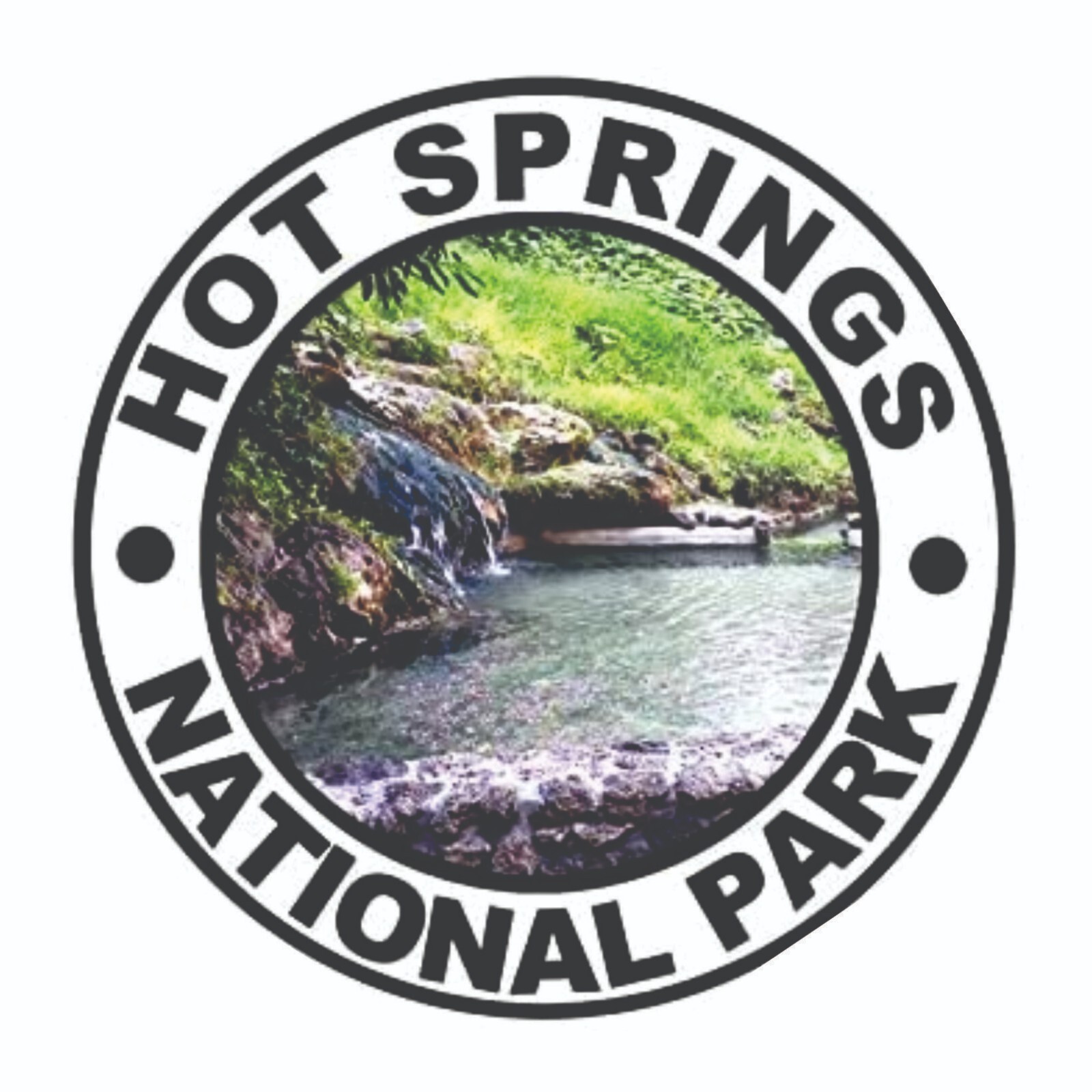 Hot Springs National Park Sticker Arkansas National Park Decal
