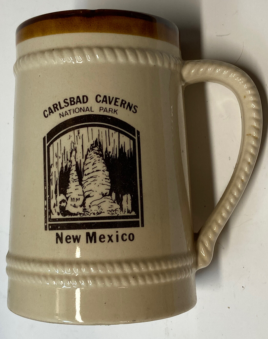 Vintage Carlsbad Caverns National Park New Mexico Ceramic