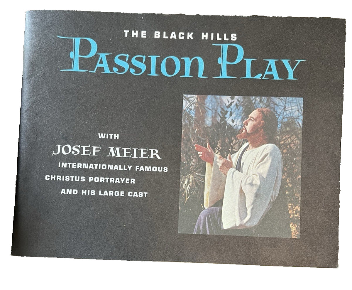 Vintage Black Hills SD Passion Play Booklet Meier Postcards Mt. Rushmore LOT