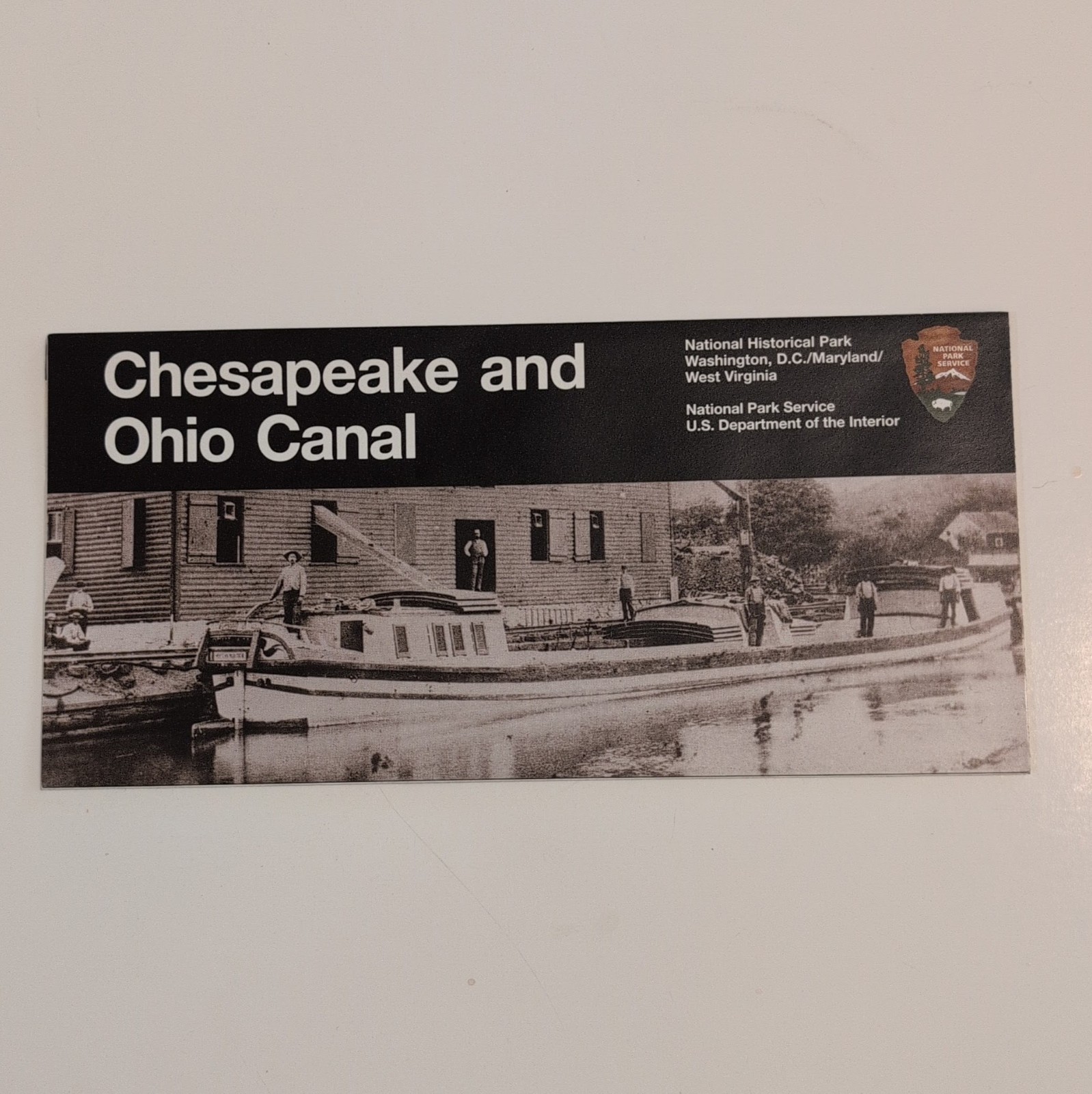 Chesapeake & Ohio Canal National Park Service NPS Unigrid GPO 2004 Reprint 2001