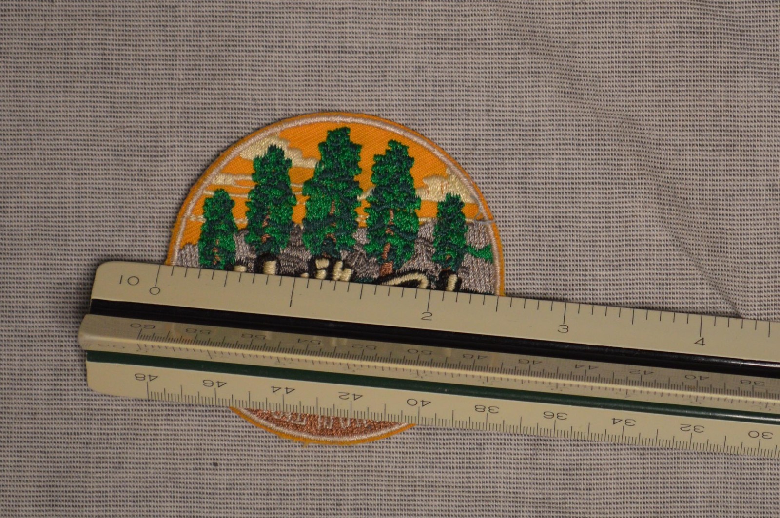 Muir Woods National Monument Embroidered Patch Circular