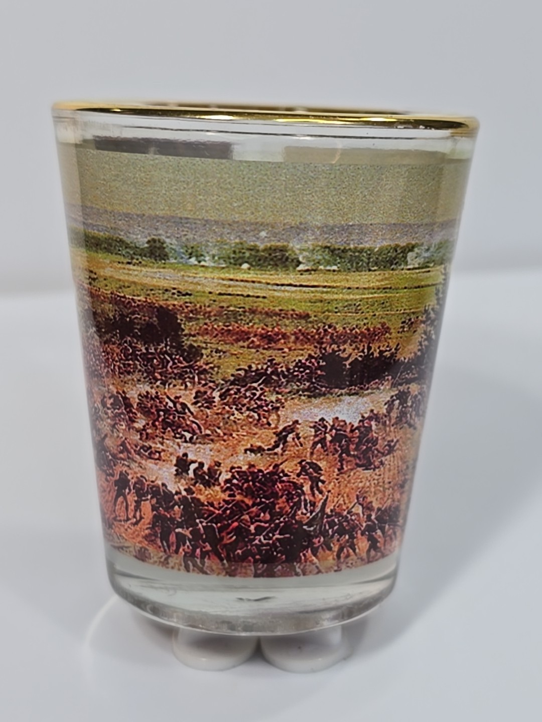 Gettysburg National Military Park Travel Souvenir Shot Glass Picket’s Charge