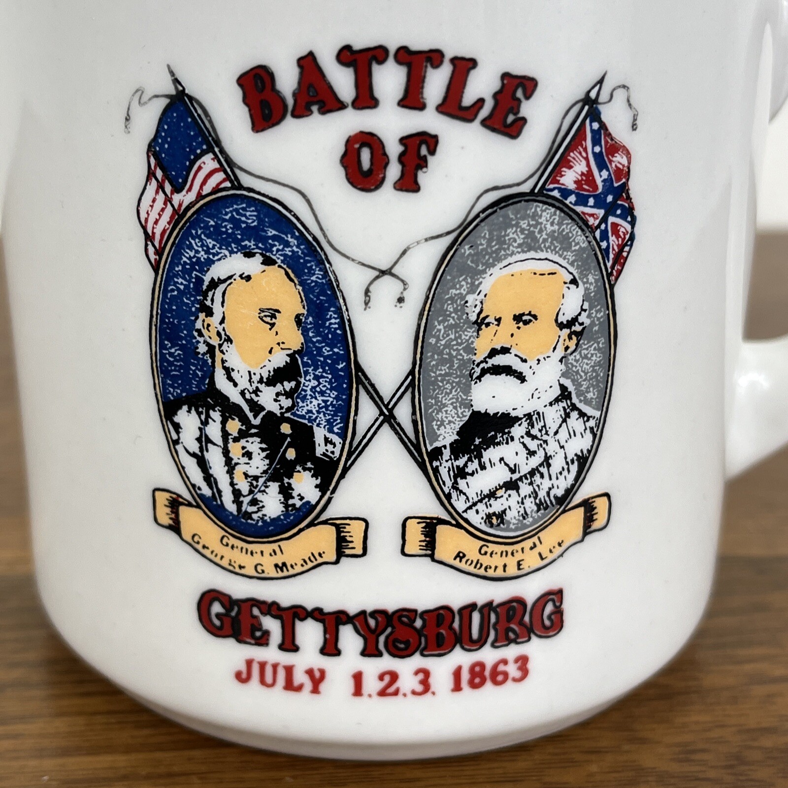 Battle Of Gettysburg Pennsylvania Coffee Mug July 1863 South Union Civil War