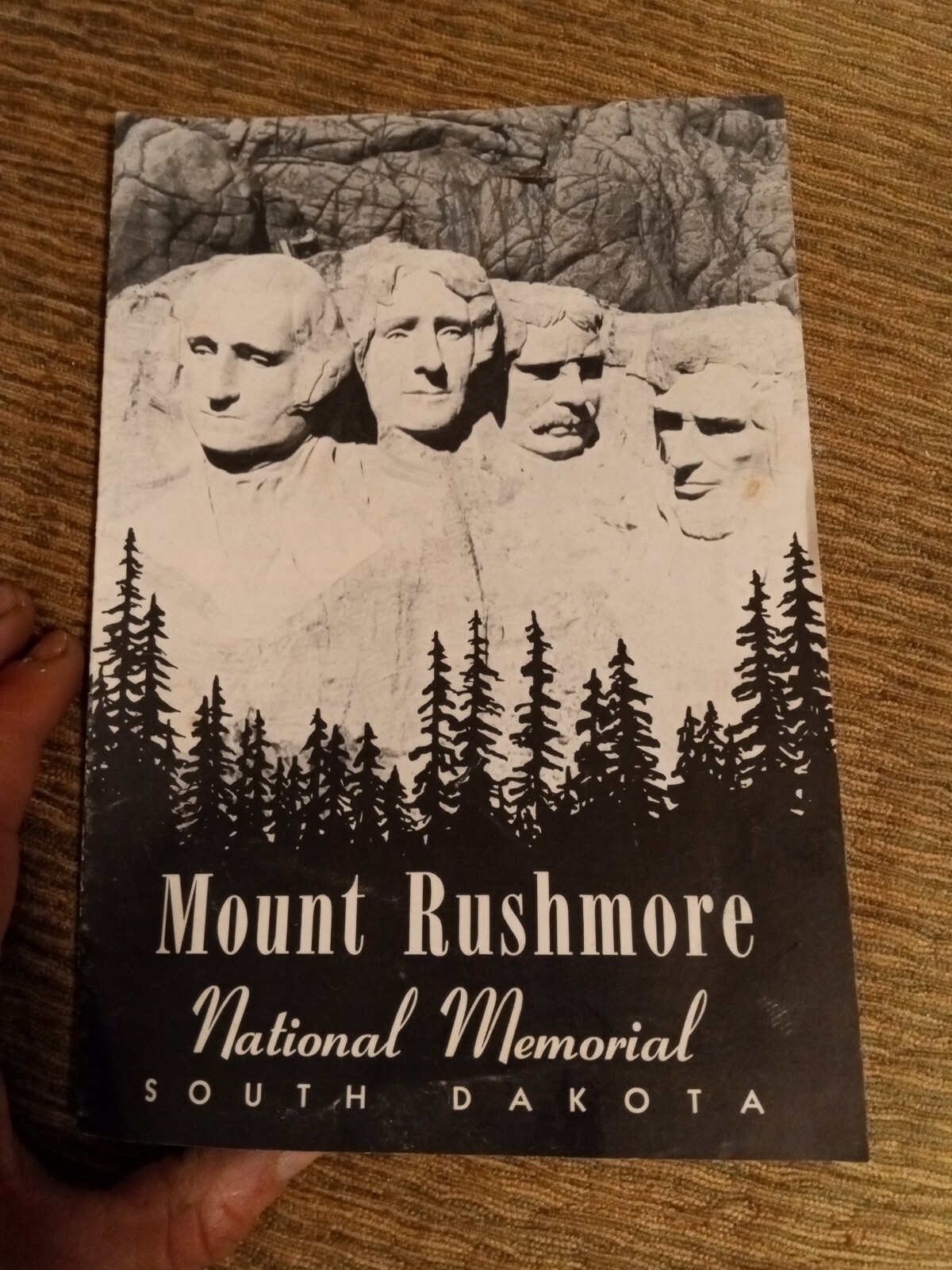 1951 Mount Rushmore National Memorial South Dakota Booklet/Guidebook