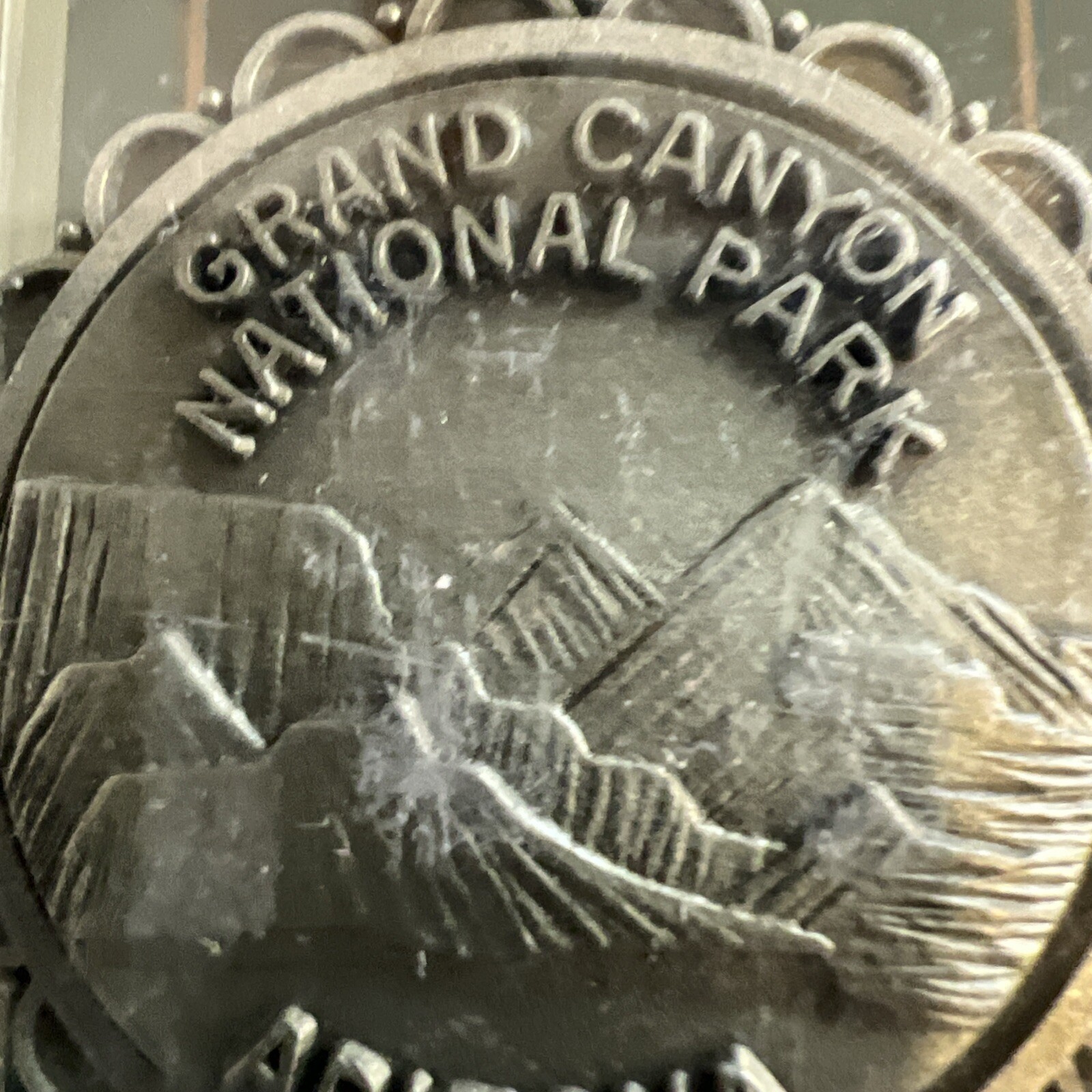 GRAND CANYON NATIONAL PARK GENUINE PEWTER FRED HARVEY TRADING COMPANY Arizona