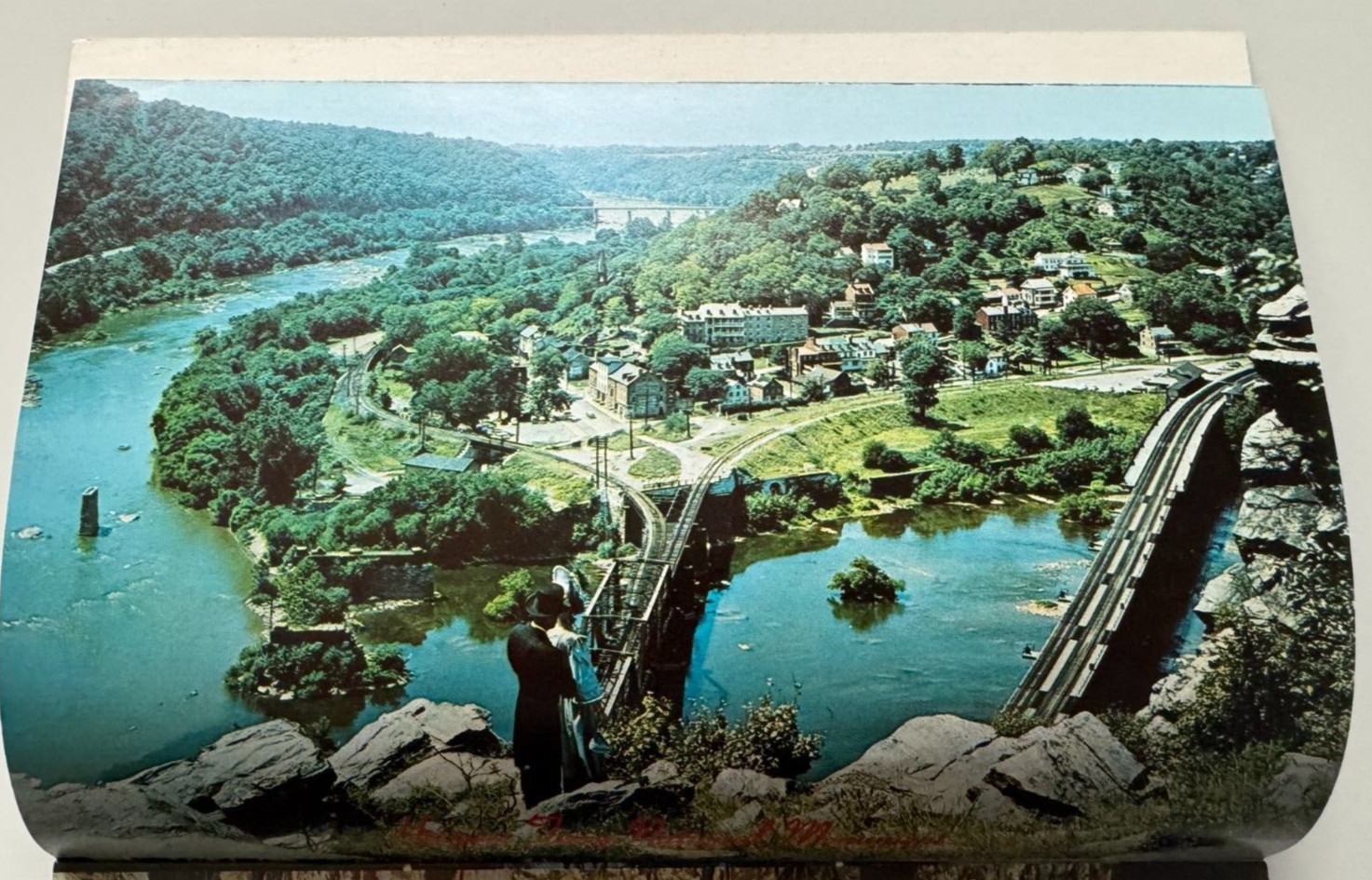 Vintage ca 1950s National Parks & Monuments Color Souvenir Travel Illust Booklet