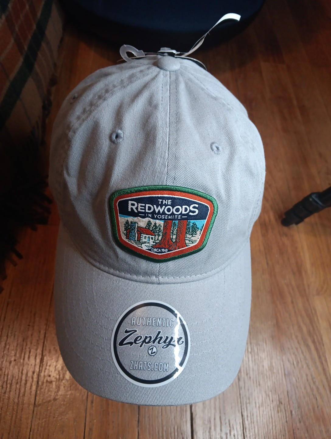Yosemite National Park The Redwoods Hat Cap Adjustable Zephyr Cotton California