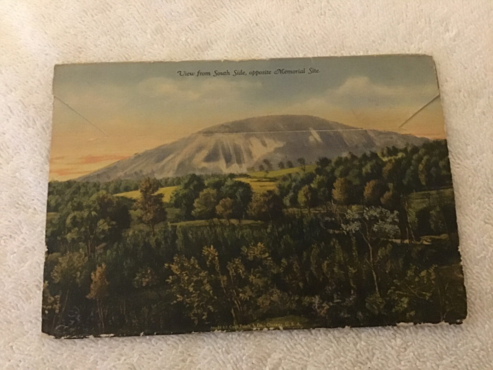 Vintage maps, guides and postcards. Grand Canyon, Miami, Yosemite, Stone Moutain