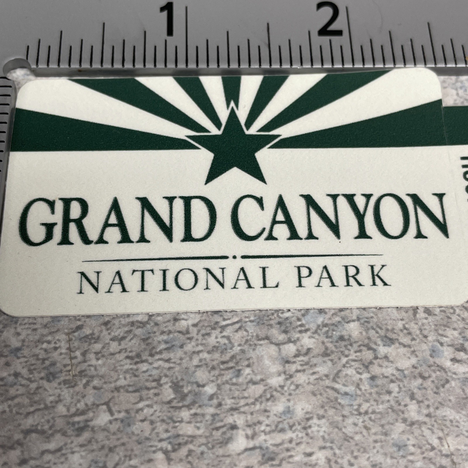 Decal – Outdoor – Grand Canyon National Park 2.5” – All Weather