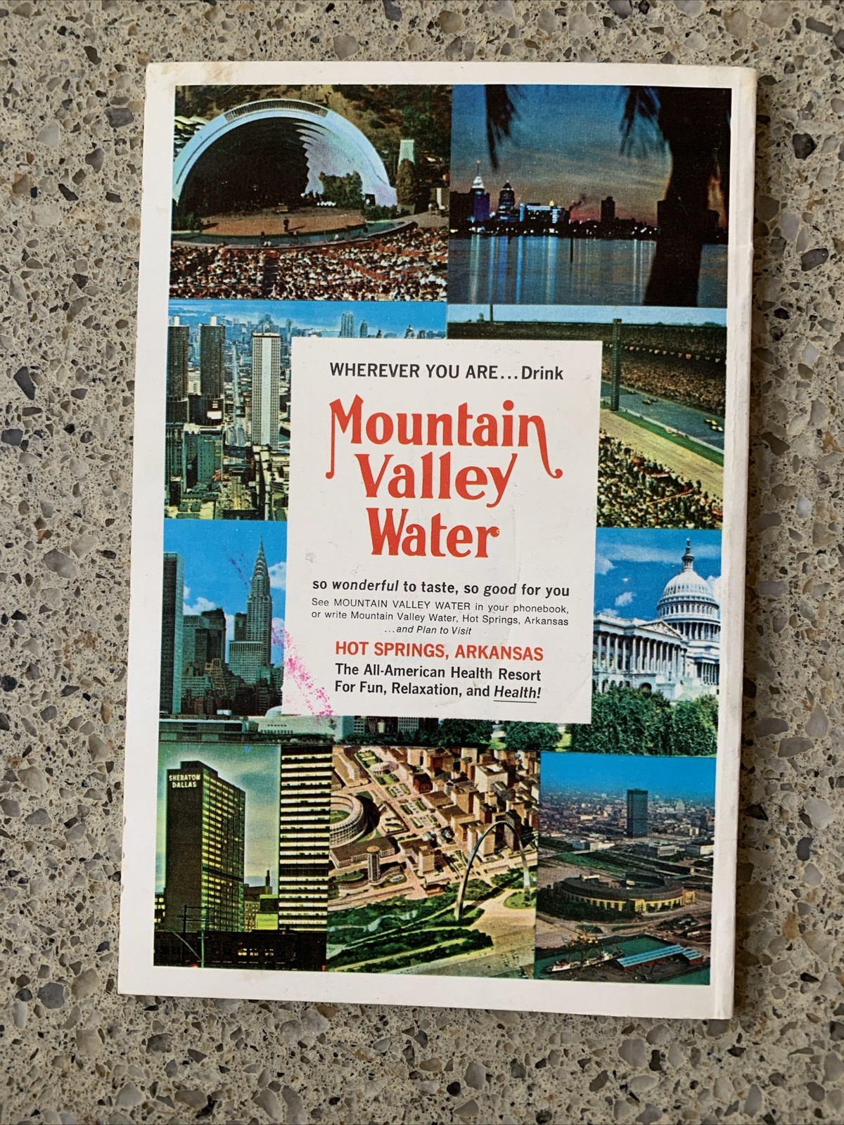 1960s Hot Springs National Park, Arkansas Travel Booklet—Nice Shape