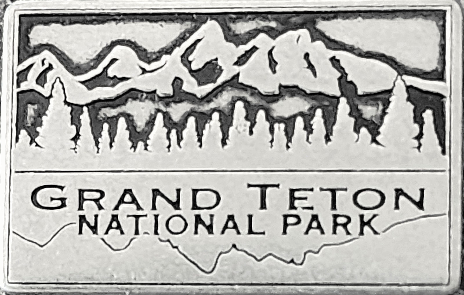 GRAND TETON NATIONAL PARK – STANDING BEAR TOKEN – WYOMING