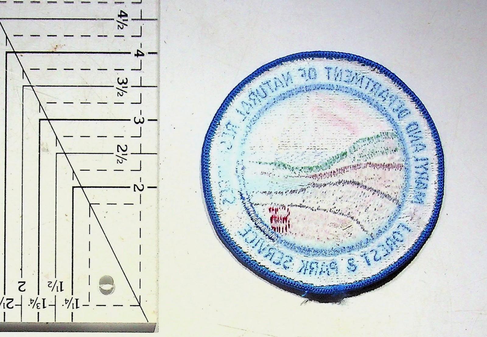 Maryland DNR Embroidered Patch Forest & Park Service Collectible
