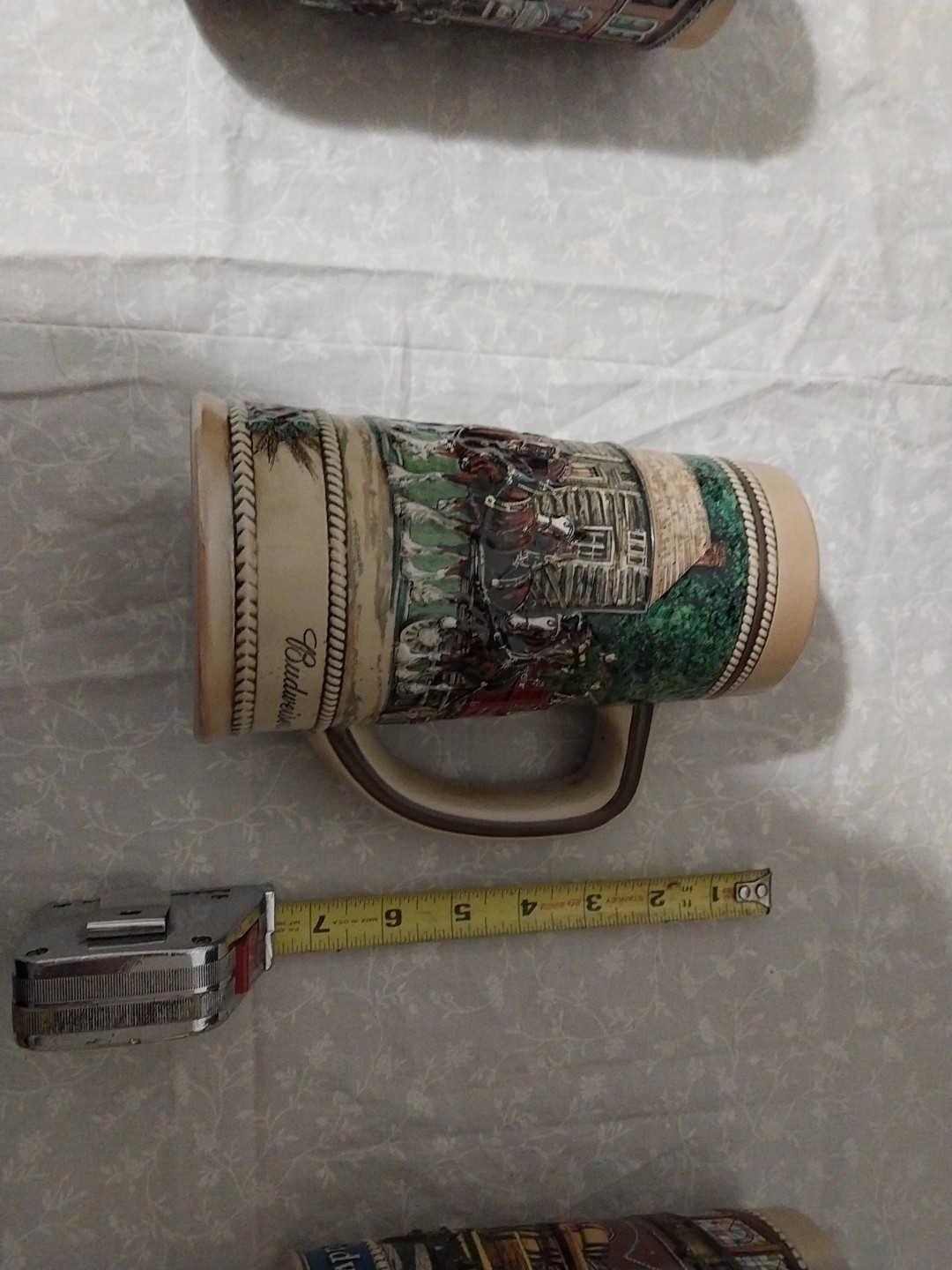 National Historical Landmark Series Anheuser Busch Steins Set Of 4 With Display