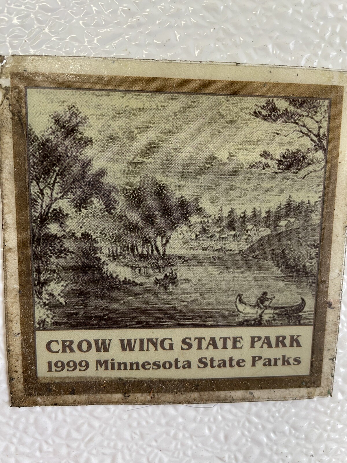 FT1 1999 Crow Wing State Park Minnesota Parks Permit License Annual￼￼