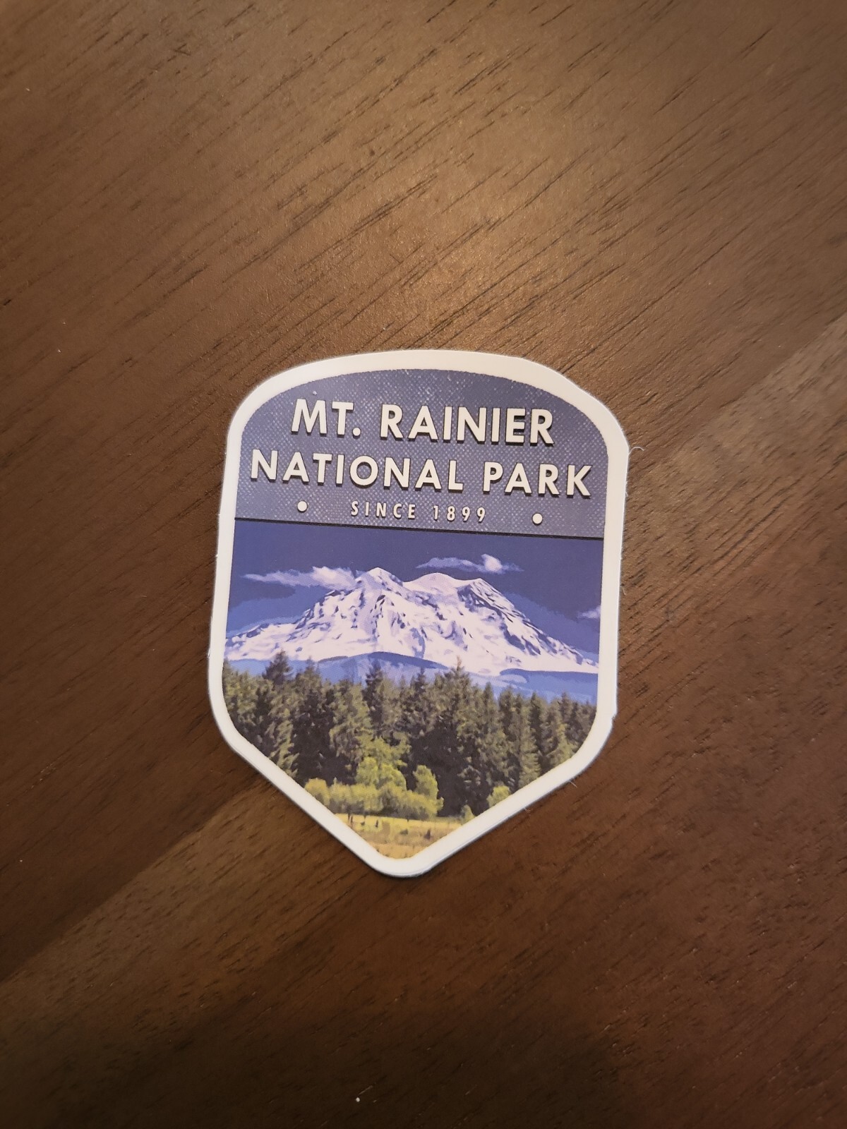 Mount Rainier National Park Sticker Decal
