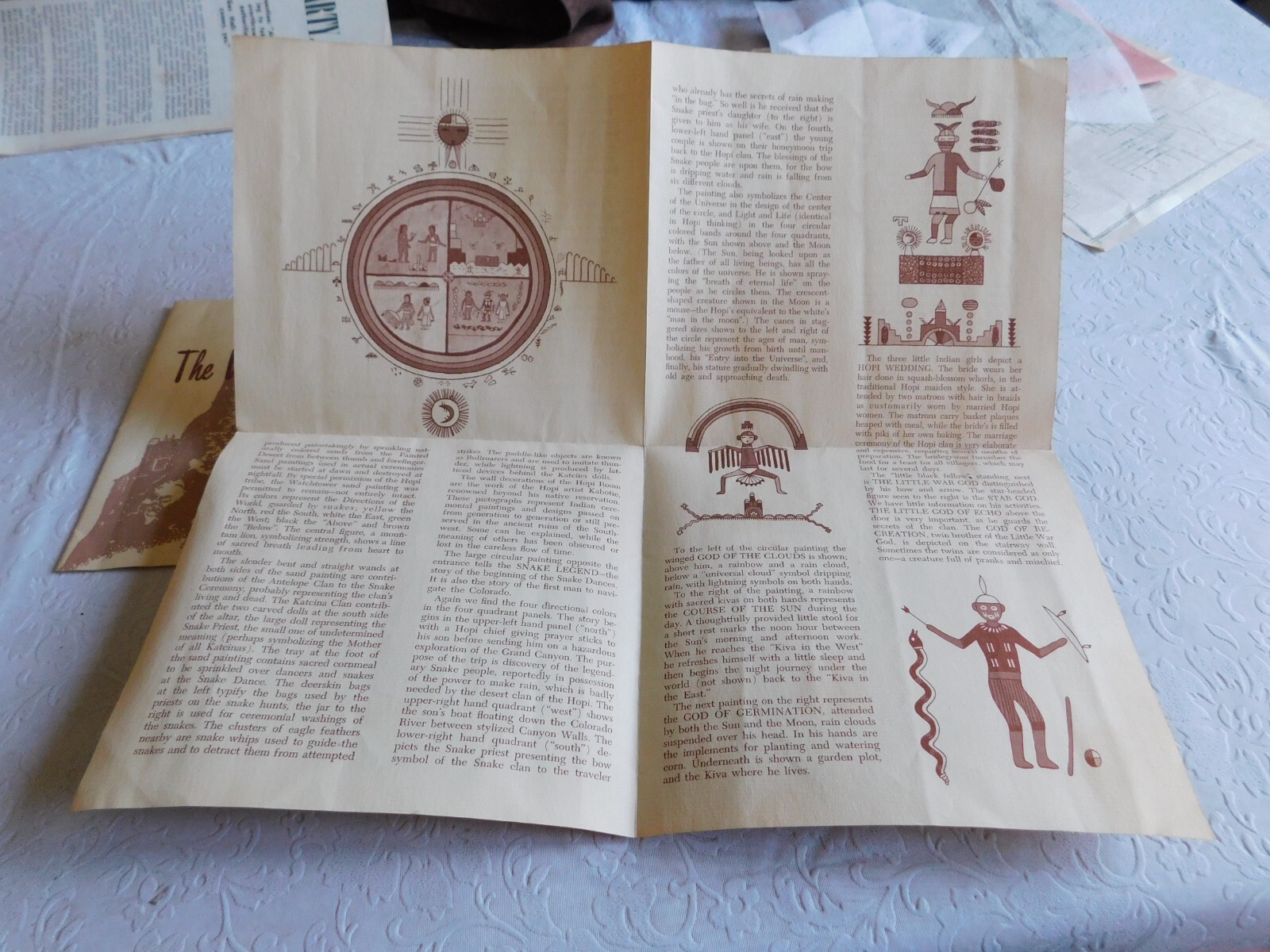1964 VINTAGE FRED HARVEY WATCHTOWER GUIDES (2) GRAND CANYON NATIONAL PARK AZ.