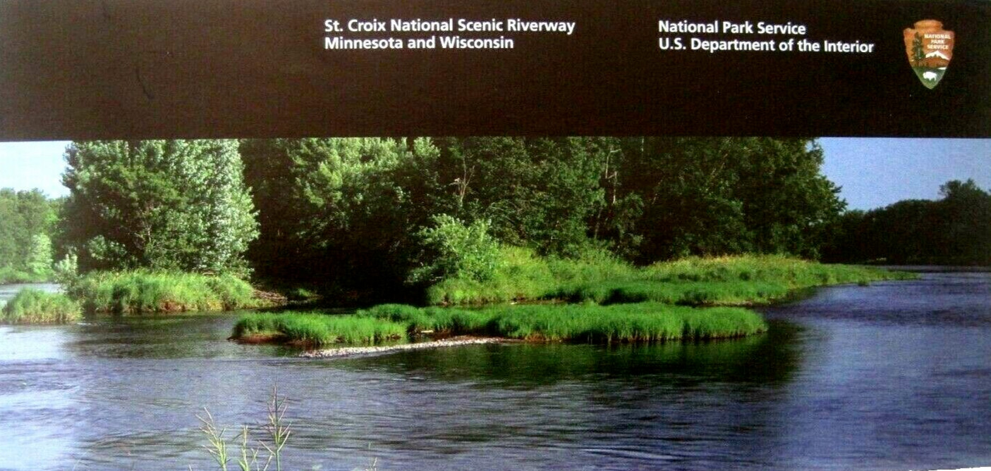 St. Croix National Scenic Riverway Brochure National Park Service Map
