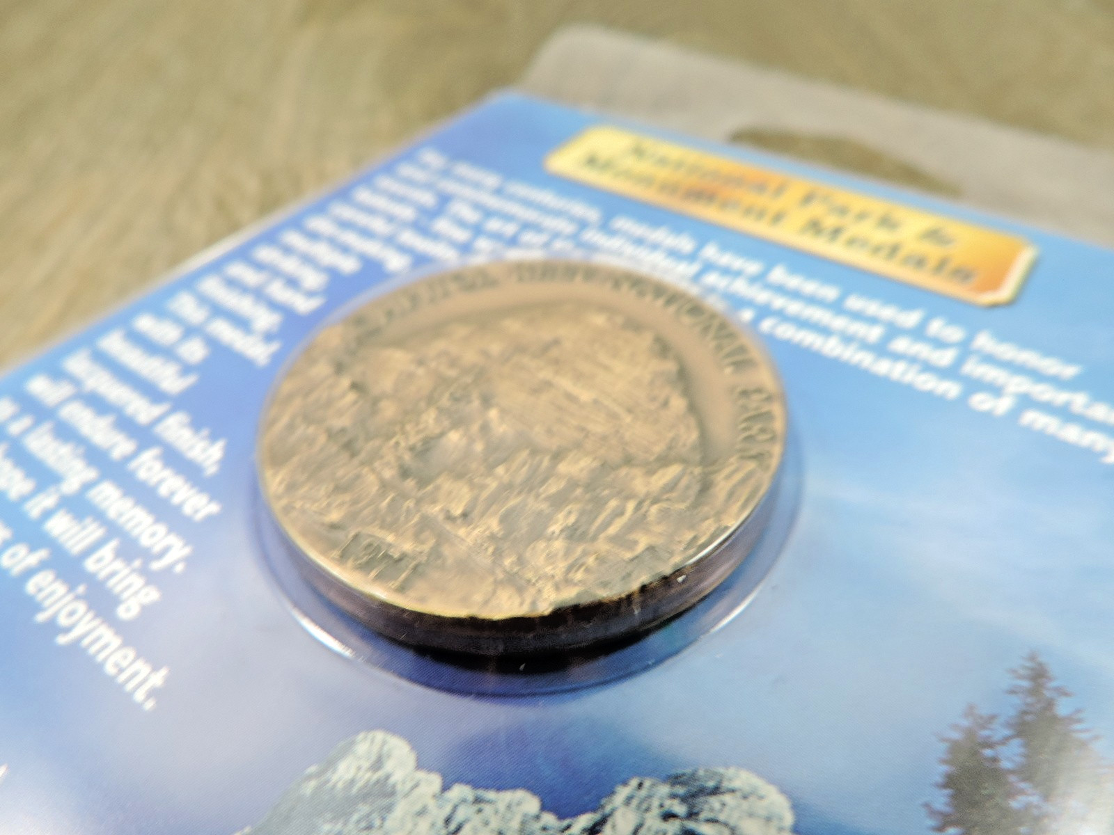 Capitol Reef National Park 1971 National Park & Monument Medals Solid Bronze
