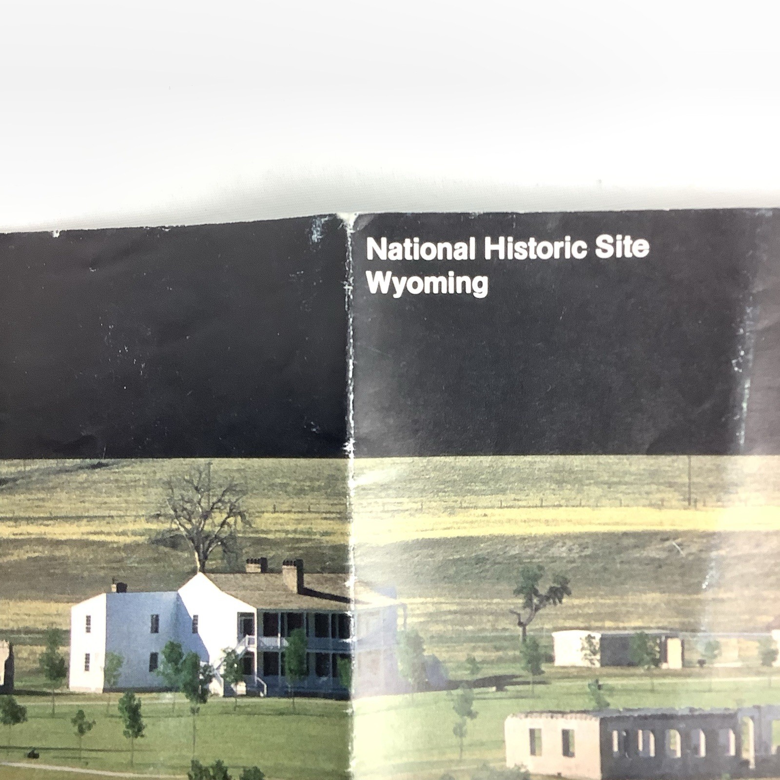 Fort Laramie National Historic Site Map & Tourist Guide 1993 Wyoming US Military
