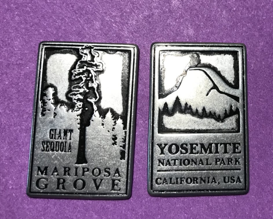 Yosemite National Park Mariposa Grove Giant Sequoia Collectible Token