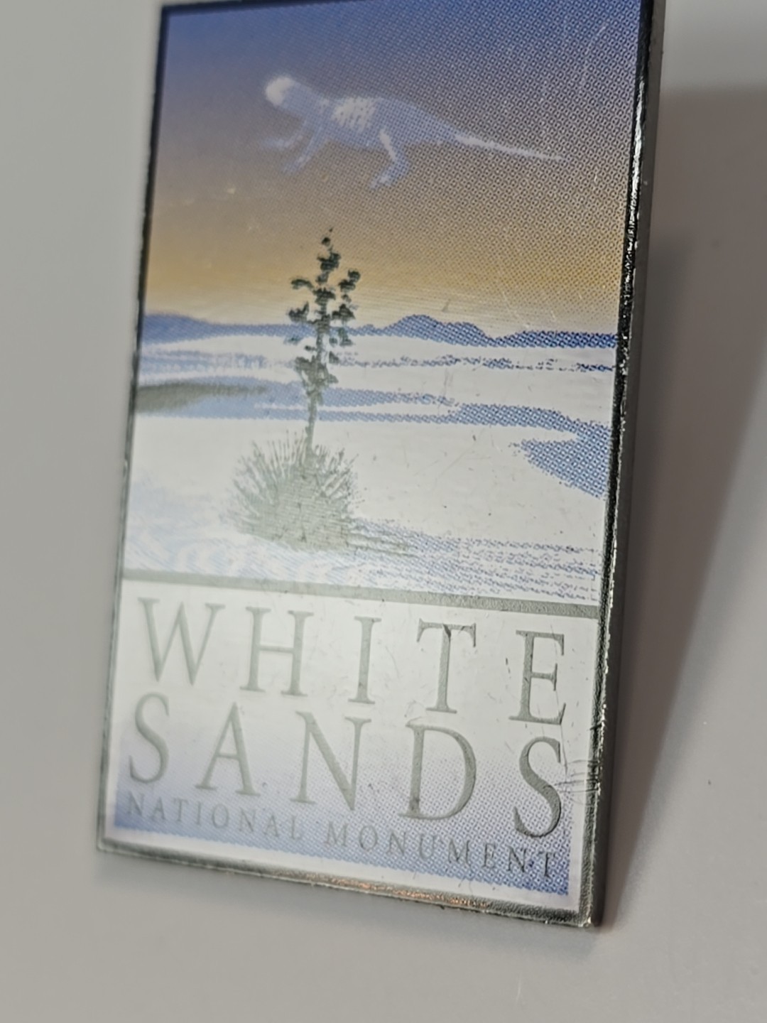 White Sands National Monument Travel Souvenir Lapel Pin New Mexico
