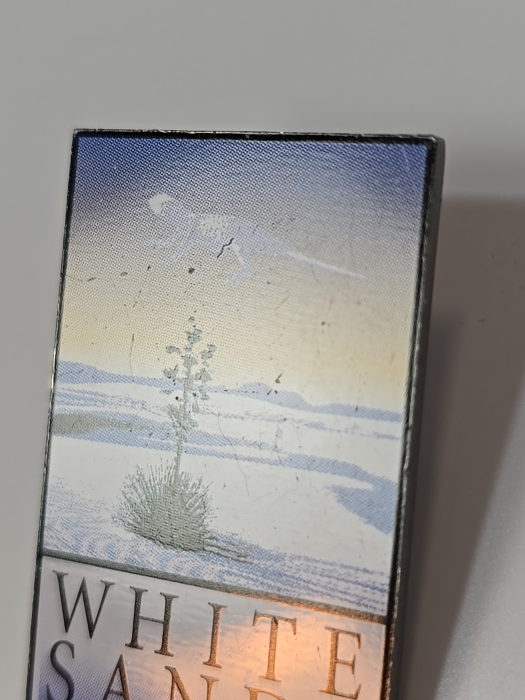 White Sands National Monument Travel Souvenir Lapel Pin New Mexico