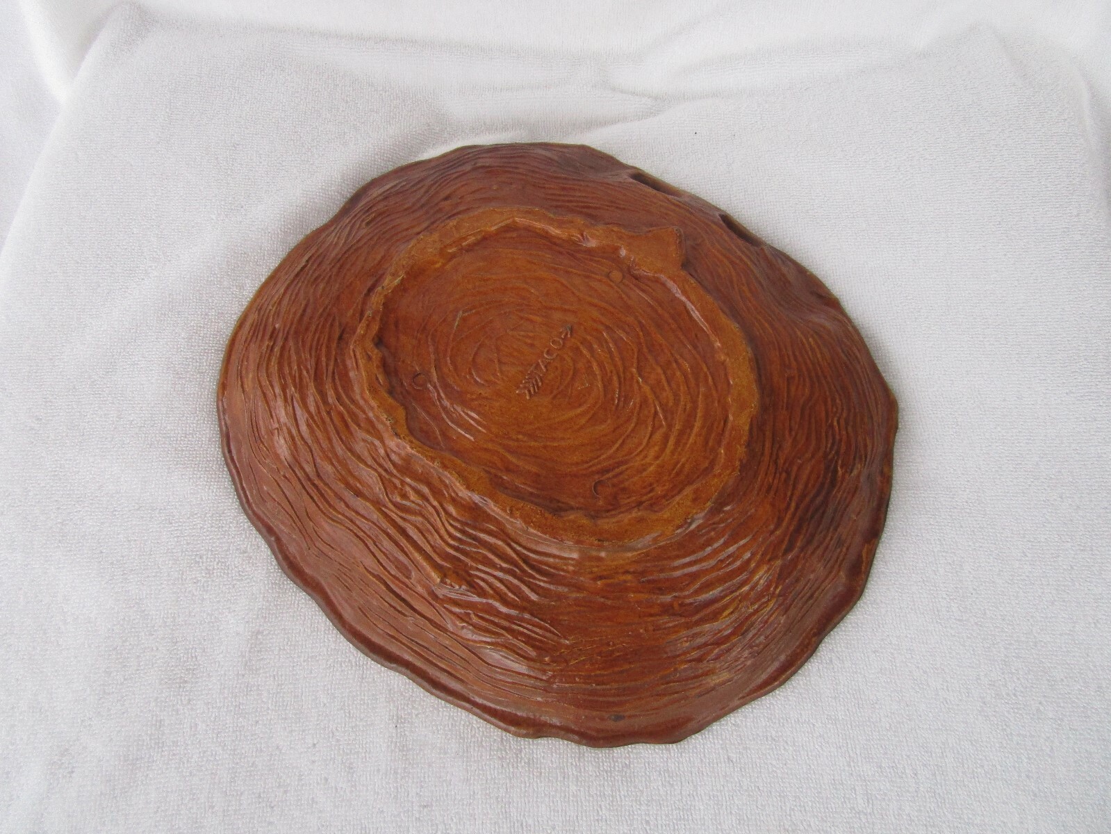 Vintage Souvenir Tray Bowl Wall Hanging Yellowstone National Park by Taco 11-3/4