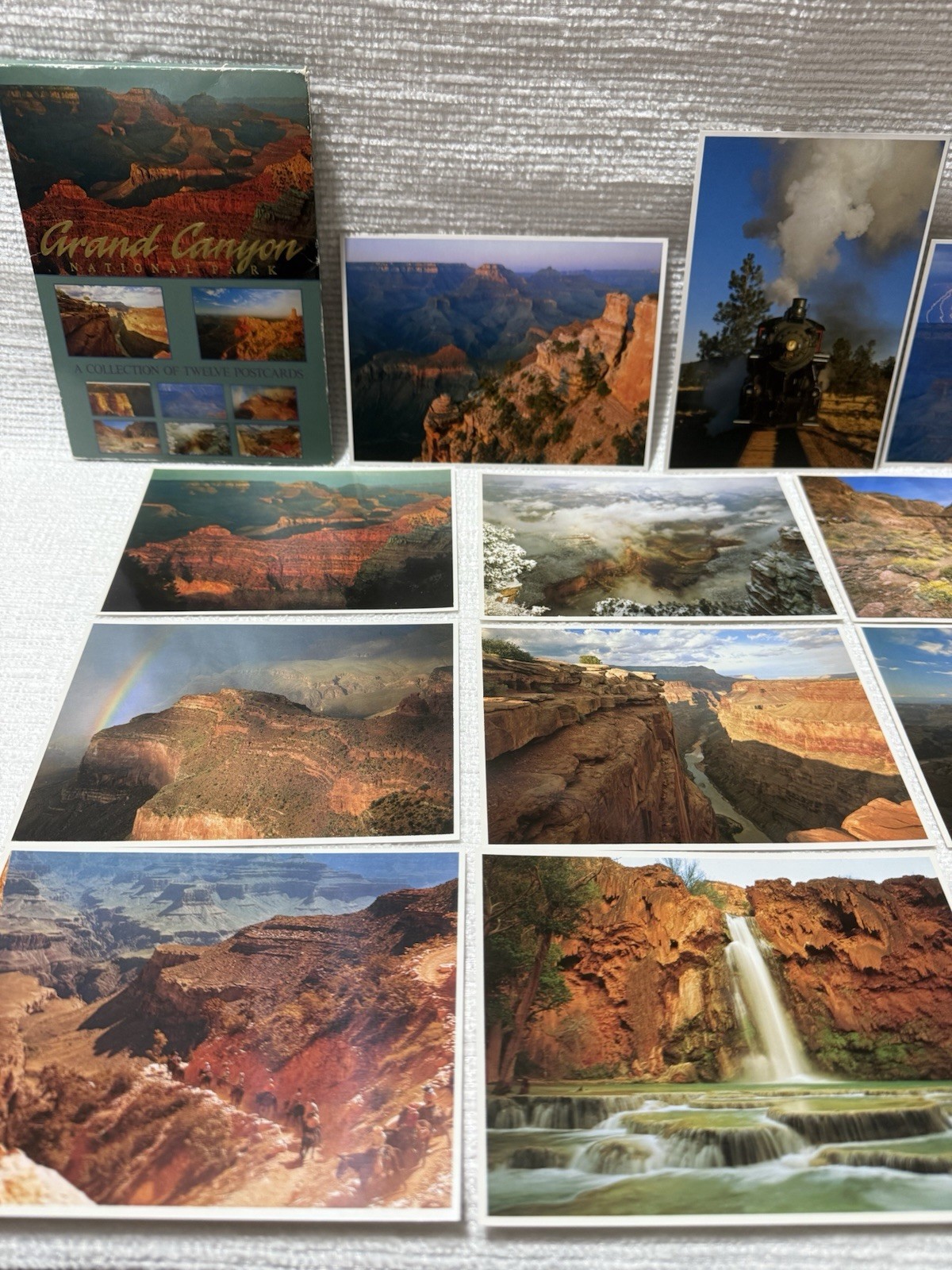 Vtg. 1990-“GRAND CANYON NATIONAL PARK” 12 Count-4 X 6 Postcard Pack/Set (Unused)
