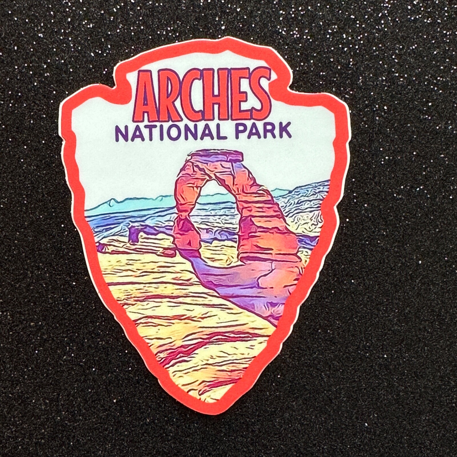 Arches National Park Weatherproof Vinyl Sticker