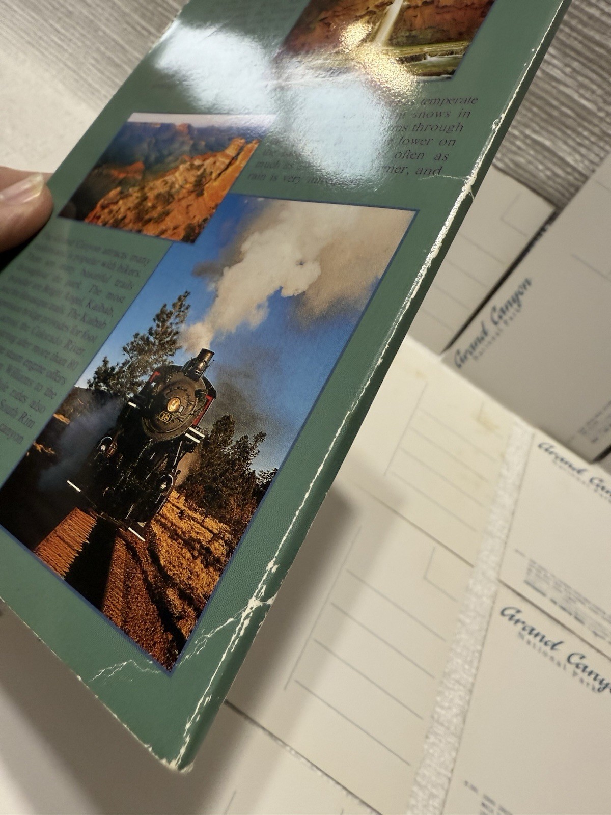 Vtg. 1990-“GRAND CANYON NATIONAL PARK” 12 Count-4 X 6 Postcard Pack/Set (Unused)