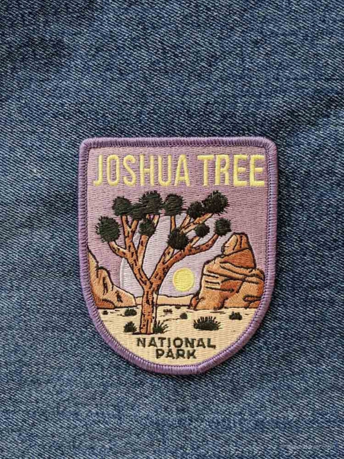 Joshua Tree National Park Patch Iron-On Applique Souvenir Gift