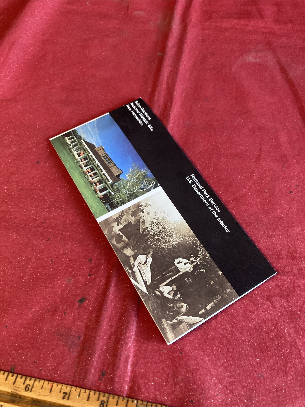 Vintage 1990’s Saint-Gaudens Official Map and Guide National Historic Site