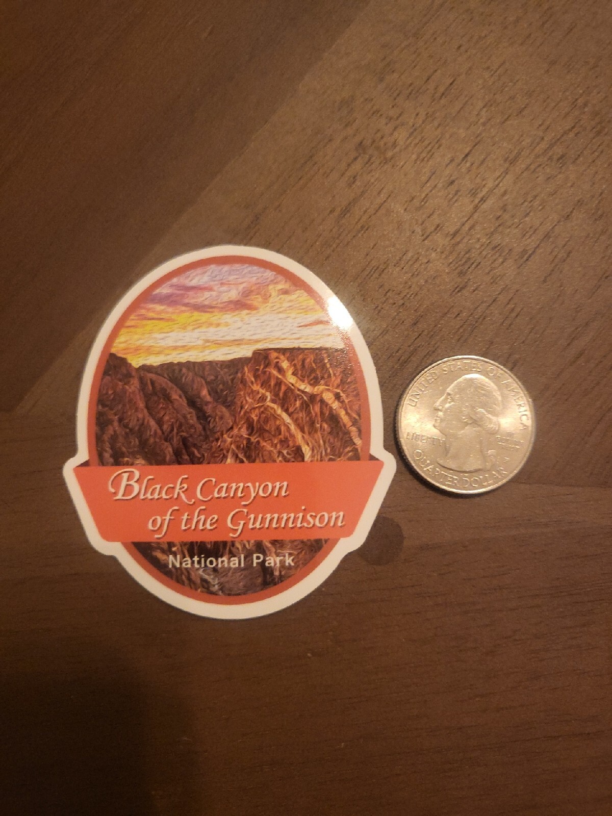 Black Canyon Of The Gunnison National Park Sticker Decal