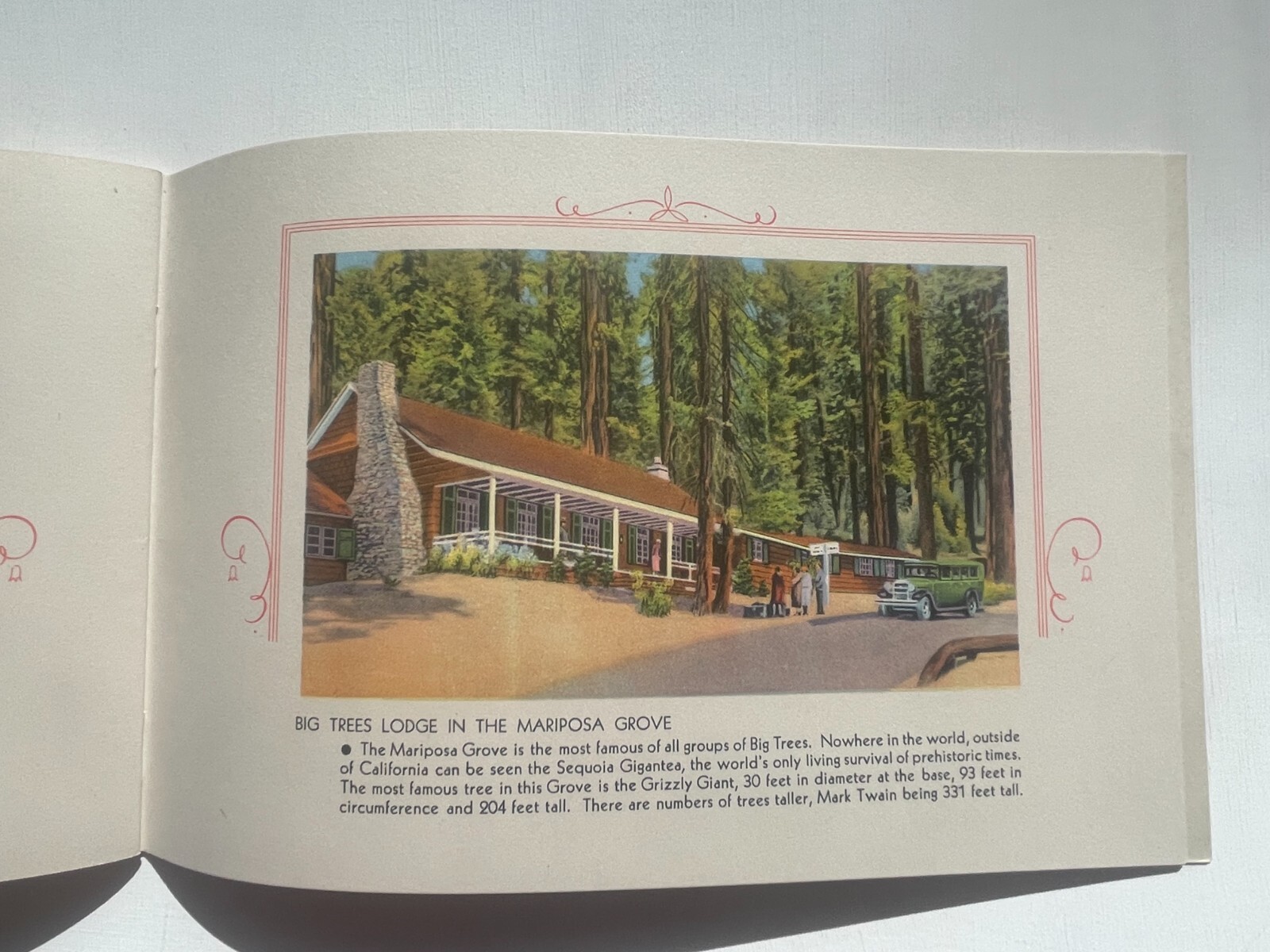 1930-40’s Yosemite National Park Picture Book w/ 32 Pictures *
