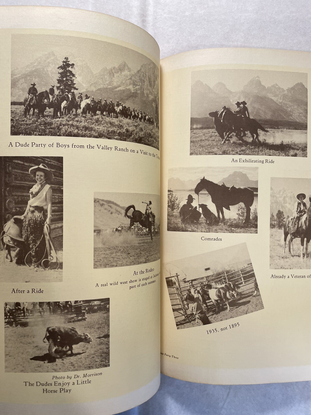 TETONS IN PICTURES Harrison R, Crandall SIGNED Park Photographer Jackson Hole