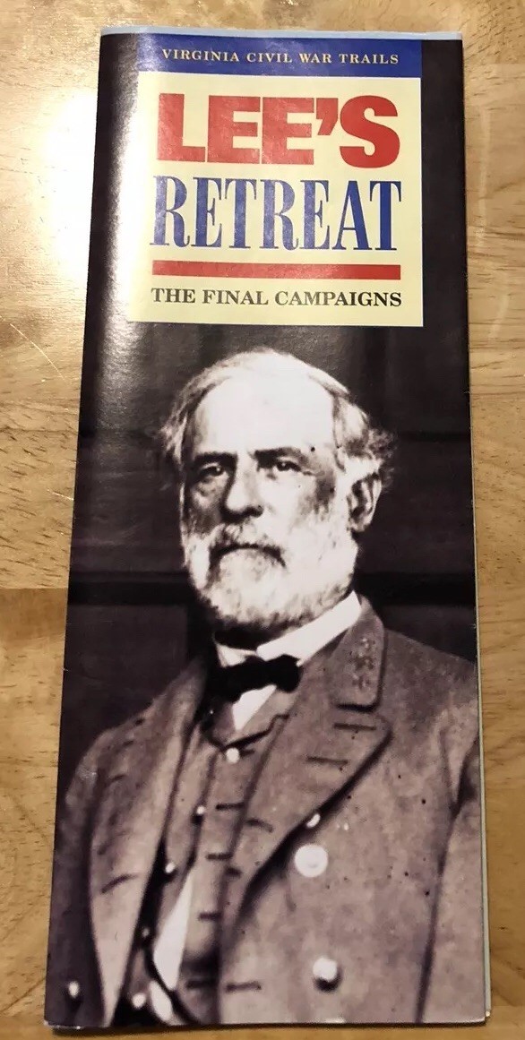 VA Civil War Trail Lee Retreat Final Campaigns