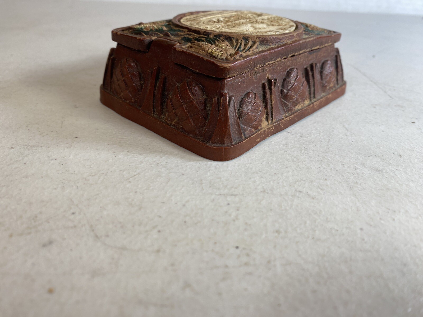 “The Loop” Great Smoky Mountains national park wood souvenir box 14B83