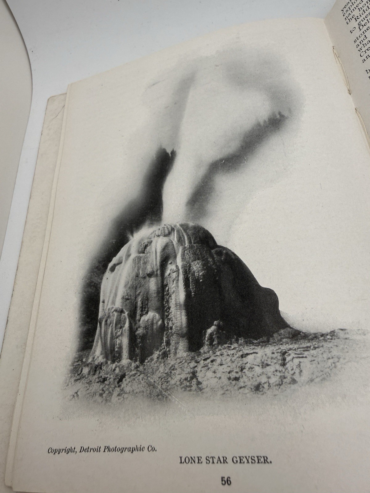 1923 Campbell Yellowstone Park Guide 4th Ed Softcover Map Camp Brochure