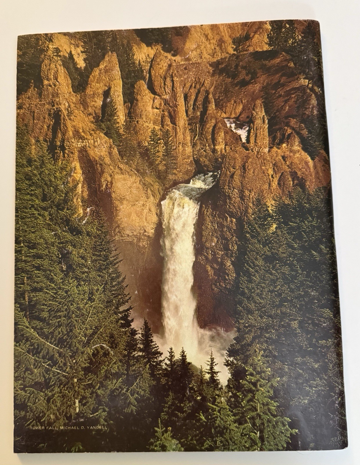 Vtg 1976 National Parkways Yellowstone National Park Photographic Large Guide