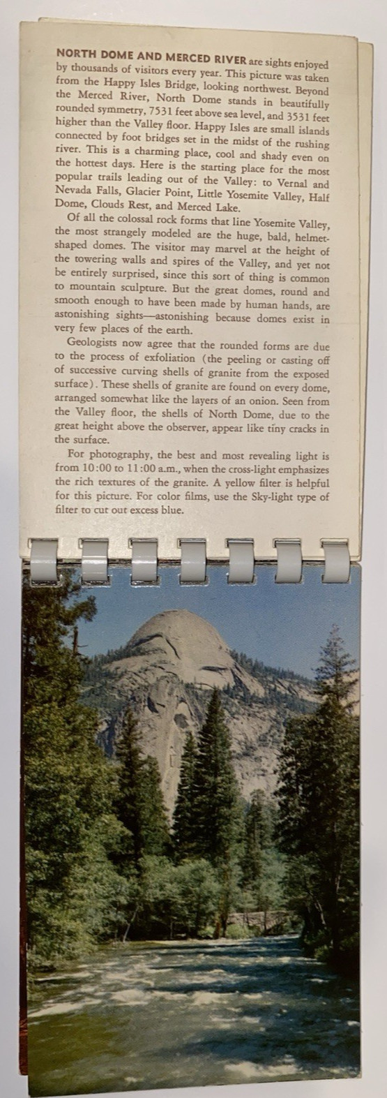 Vintage 1951 Yosemite Pocket Picture Guide Best’s Studio UNPOSTED Ansel Adams