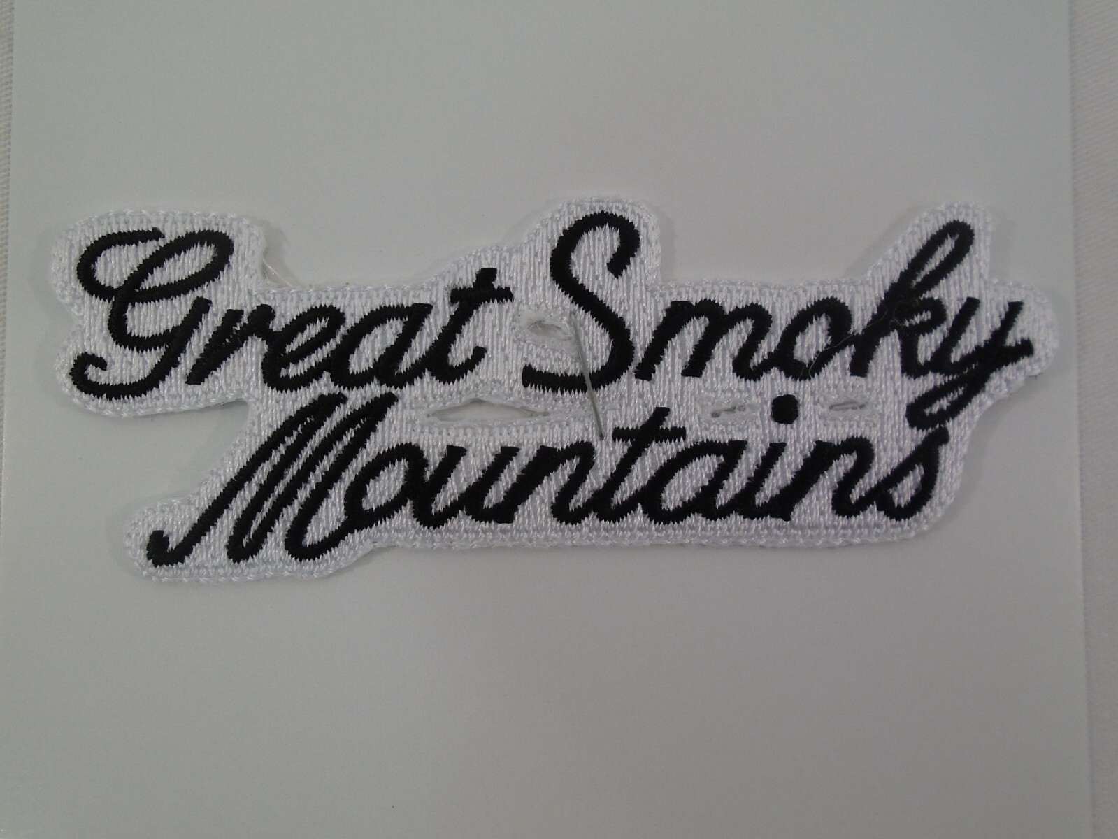 Great Smoky Mountains Iron On Patch Gatlinburg Pigeon Forge Tennessee GSMNP