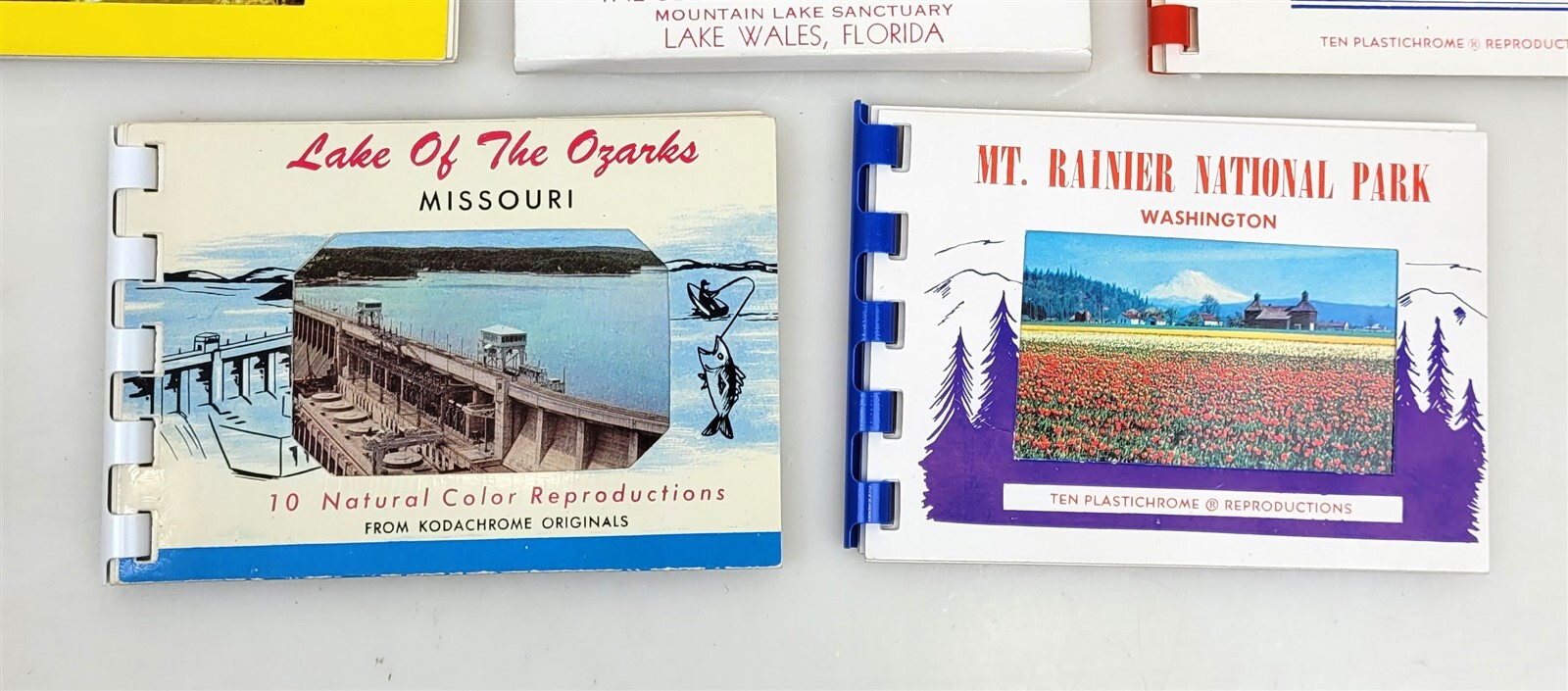 14 – 1960’s National Parks Souvenir State Photo Booklets 2-3/4″ x 4″ ~ T376