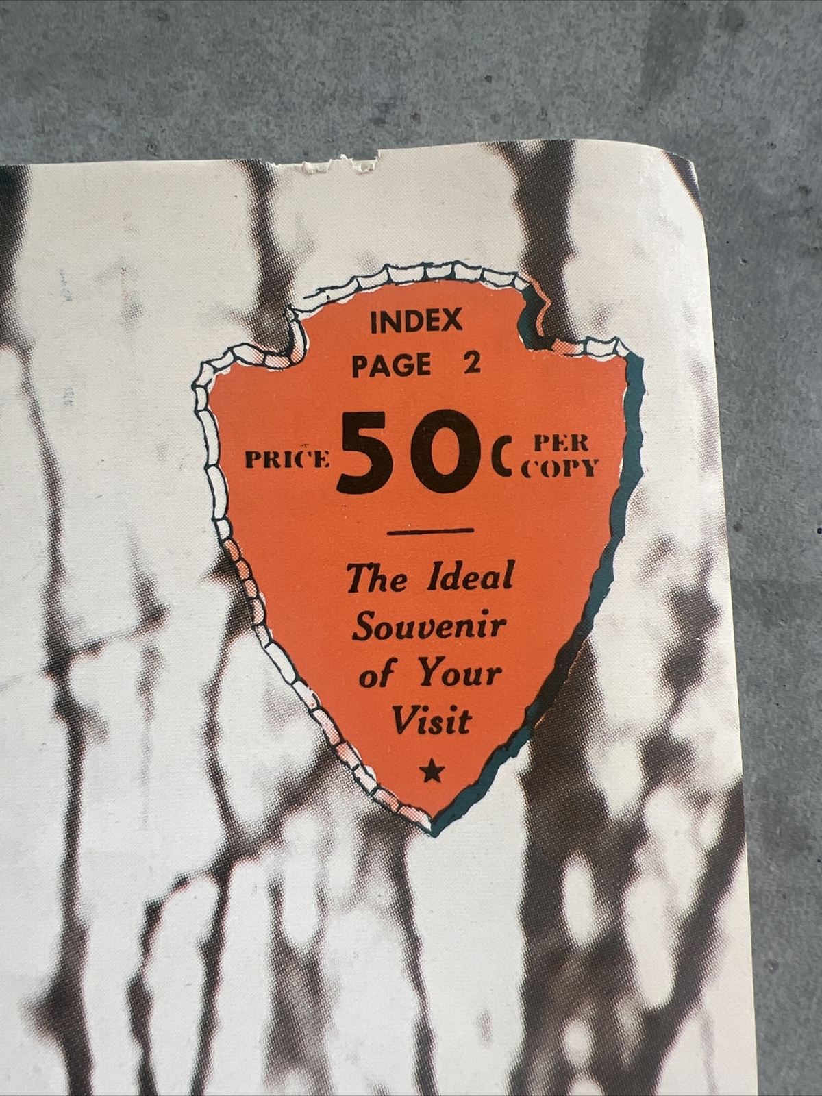 Vintage Shenandoah National Park and Skyline Drive Map and Profile Park Guide 19