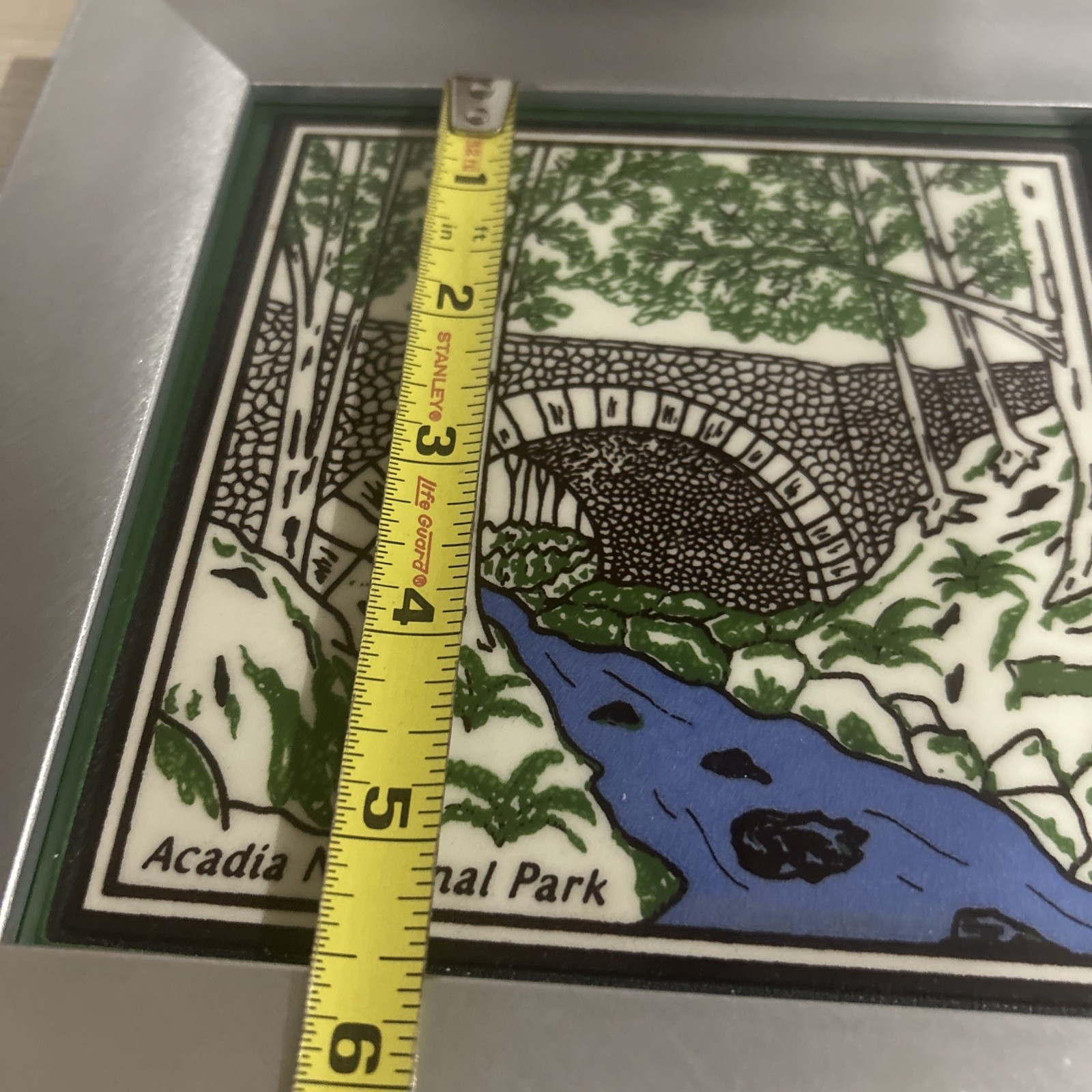 ACADIA NATIONAL PARK, Framed Tile Souvenir