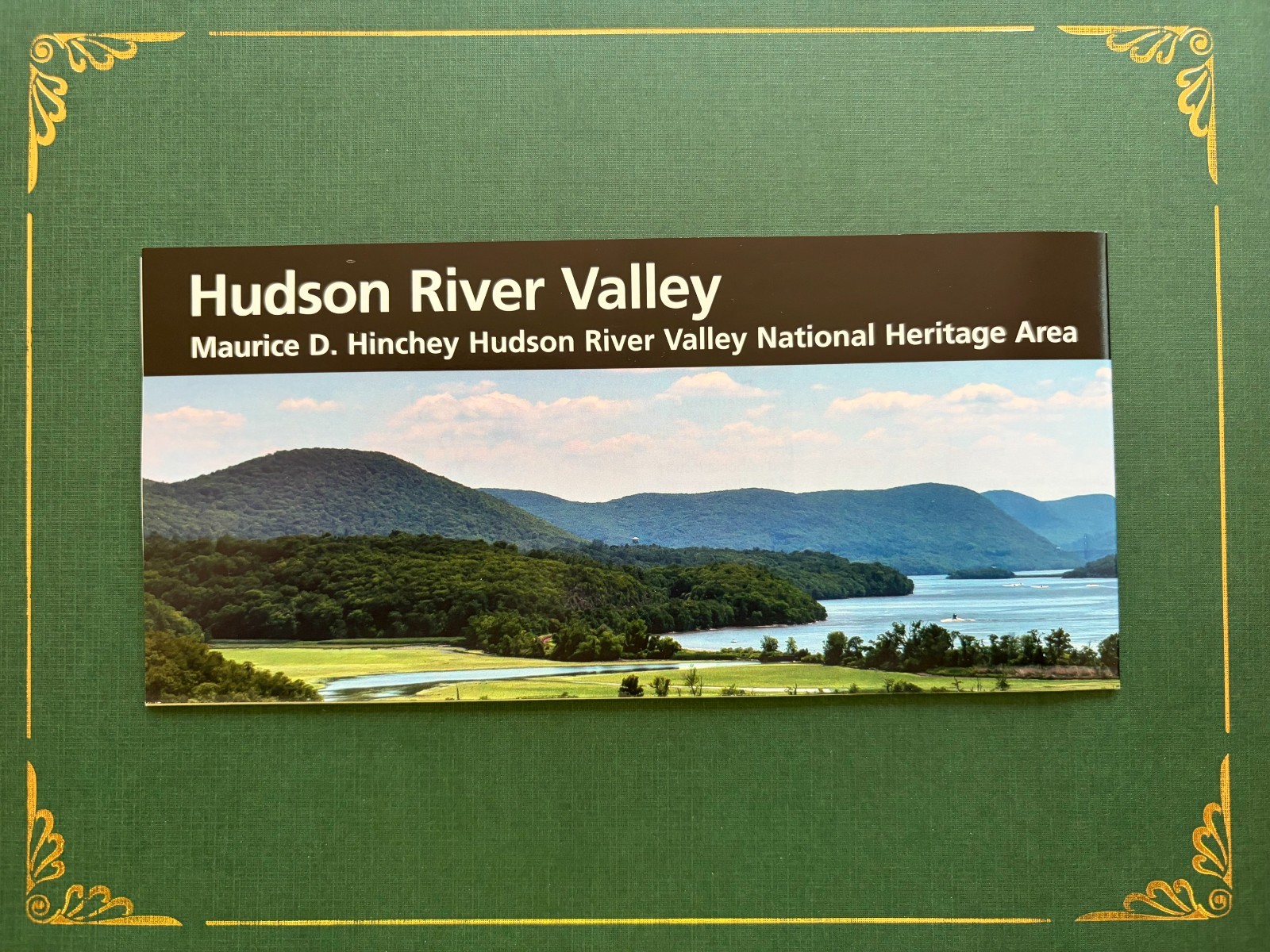 HUDSON RIVER VALLEY NATIONAL PARK SERVICE NEW YORK HERITAGEAREA UNIGRID BROCHURE