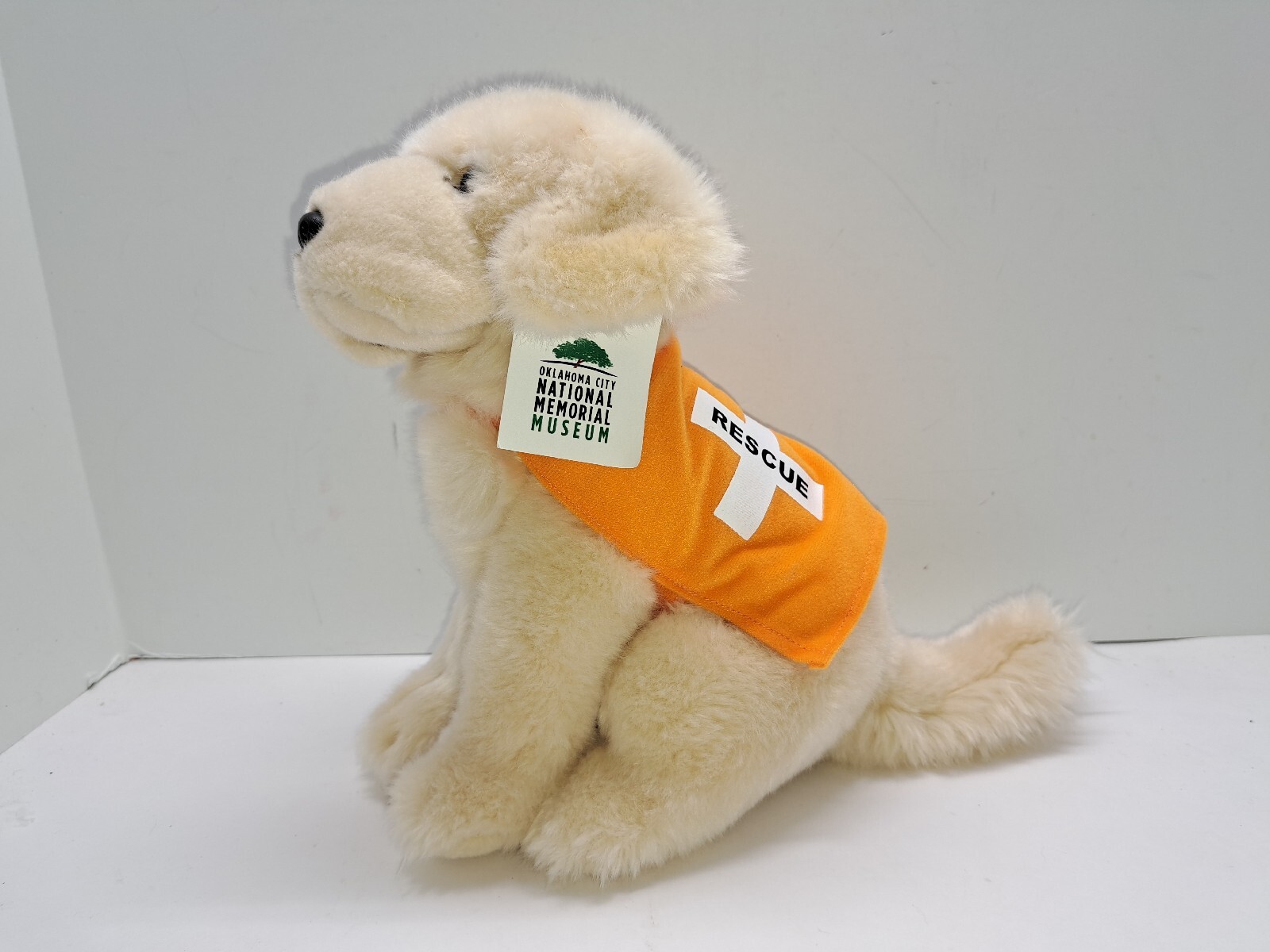 Oklahoma City National Memorial Museum Plush, Golden Retriever Search And Rescue